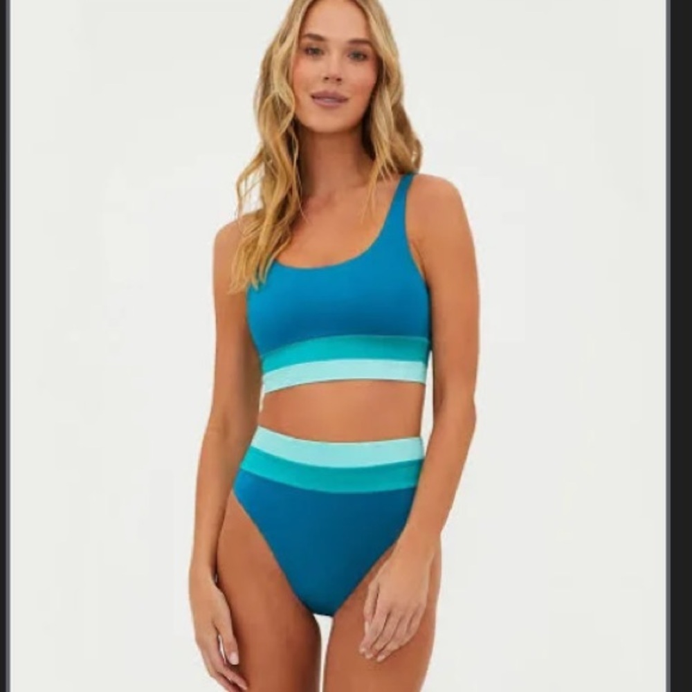 Beach Riot Teal set